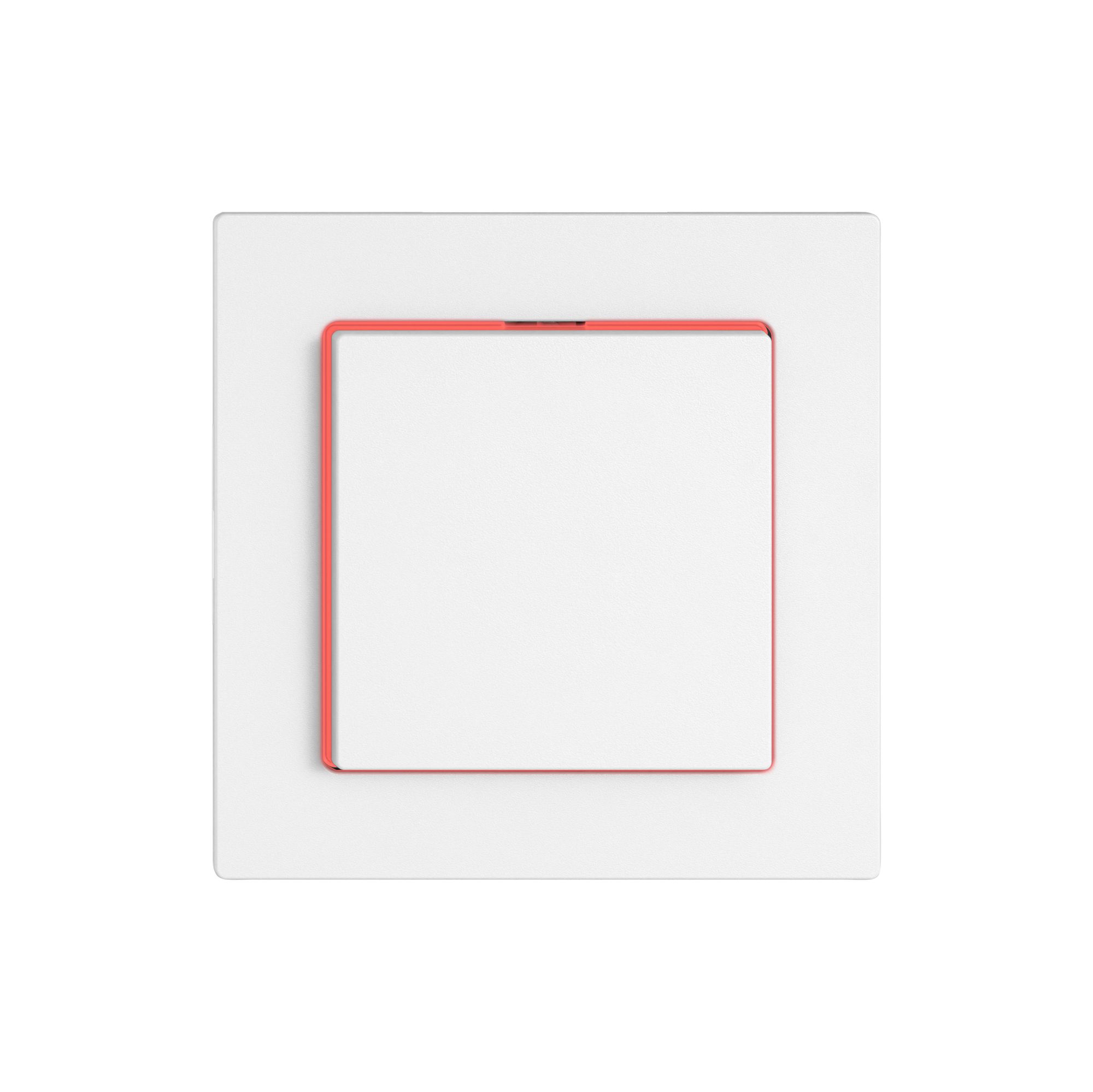 Poussoir EDIZIO.liv SNAPFIX® ARK/1P éclairage latéral rouge bc