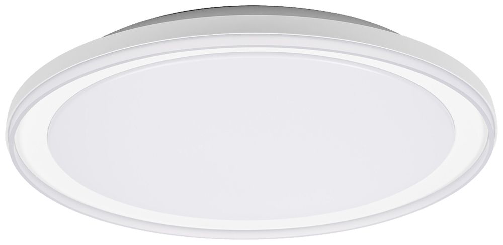 Plafonnier LED LEDVANCE Orbis Pederson 24W 1450lm 830 Ø450×80mm blanc