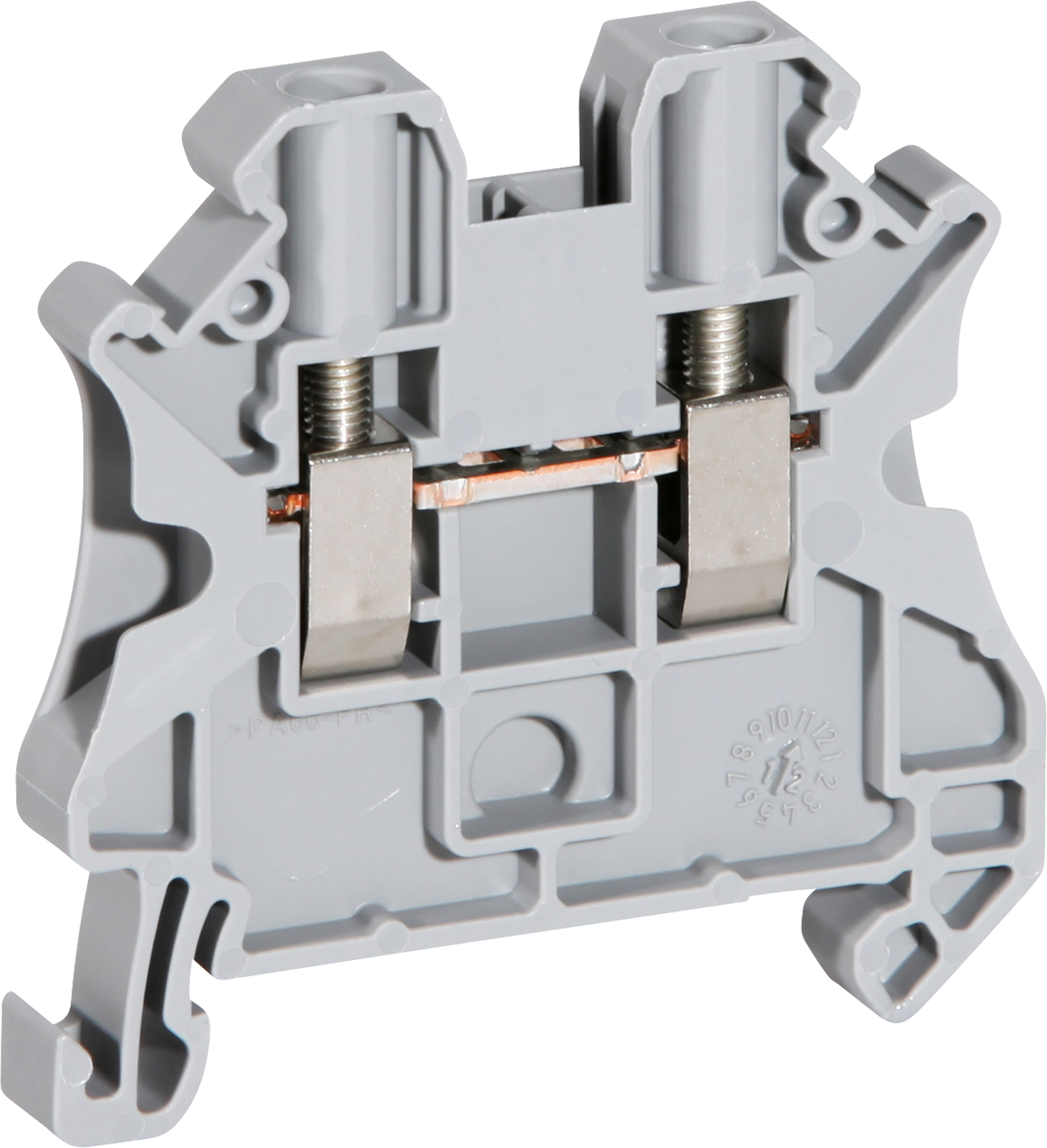Reihenklemme 0.14…6mm² grau AWG26…10