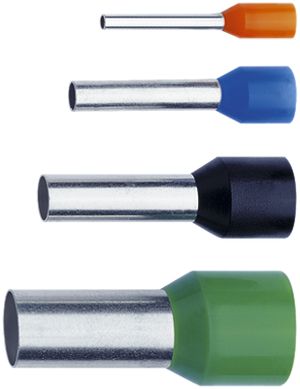 Embout de câble type A isolé 0.75mm²/10mm blanc