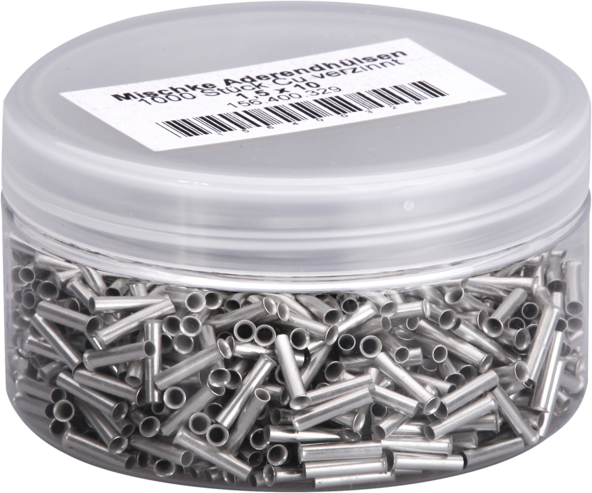 Embout de câble Mischke E DIN 46228 1.5mm²/10mm nu Cu-étamé