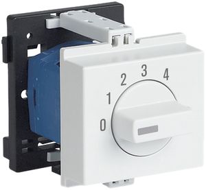 REG-Drehschalter K&N, 12A/690V -/1L, Griff hgu, "0-1-2-3-4"