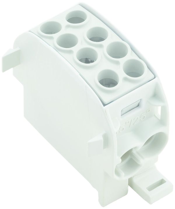 Bloc de distribution WM WPD 102 1P 202A 2×entr 2×sort 1.5…35mm² 1.5…25mm²