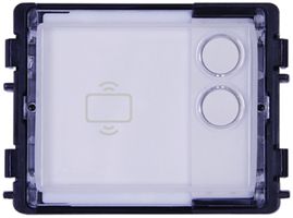 Modulo tasti ABB-Welcome IP, 2 tasti tondi, NFC/IC, 1 modulo, bianco