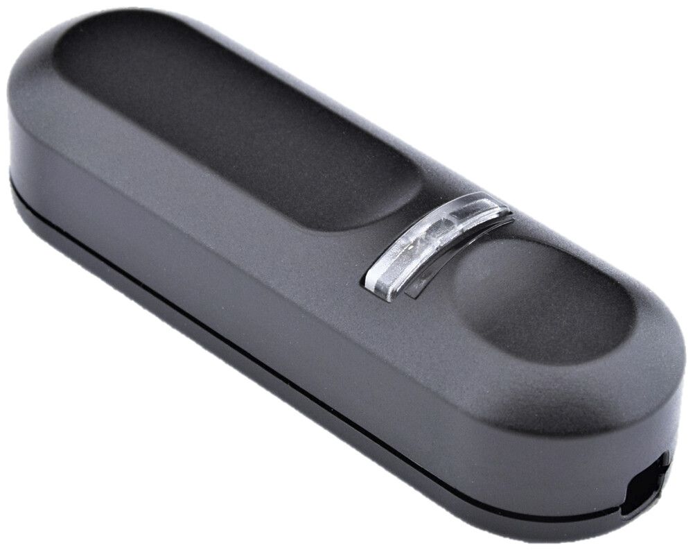 Universal-Schnur-Tastdimmer ELBRO 150W 97×31×28mm schwarz