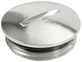 Bouchon de fermeture WM VP MS65 M12 5mm laiton nickelé