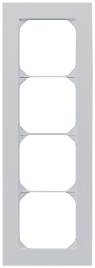 UP-Abdeckrahmen kallysto.pro 4×1 hellgrau 94×274mm
