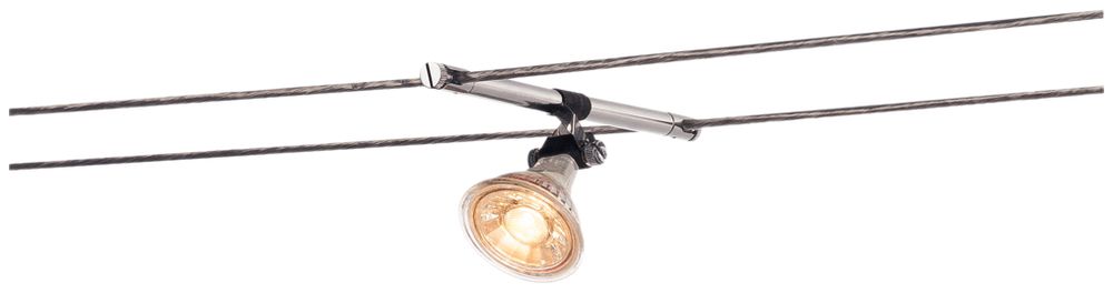 Supporto per lampada COSMIC p.TENSEO, GX5.3 35W orientabile 2 pezzi IP20 cromo