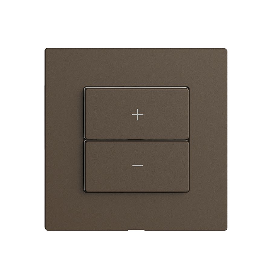 Dimmer Uni-LED 1K/2T Edue Wiser coffee