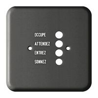 Abdeckplatte FH I zu 962764250 schwarz