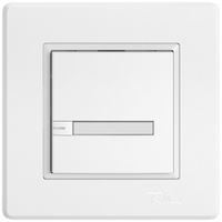 Pulsante universale INC EDIZIO.liv UNI SNAPFIX® 5…48V c.LED 1× com.1T targ.bi