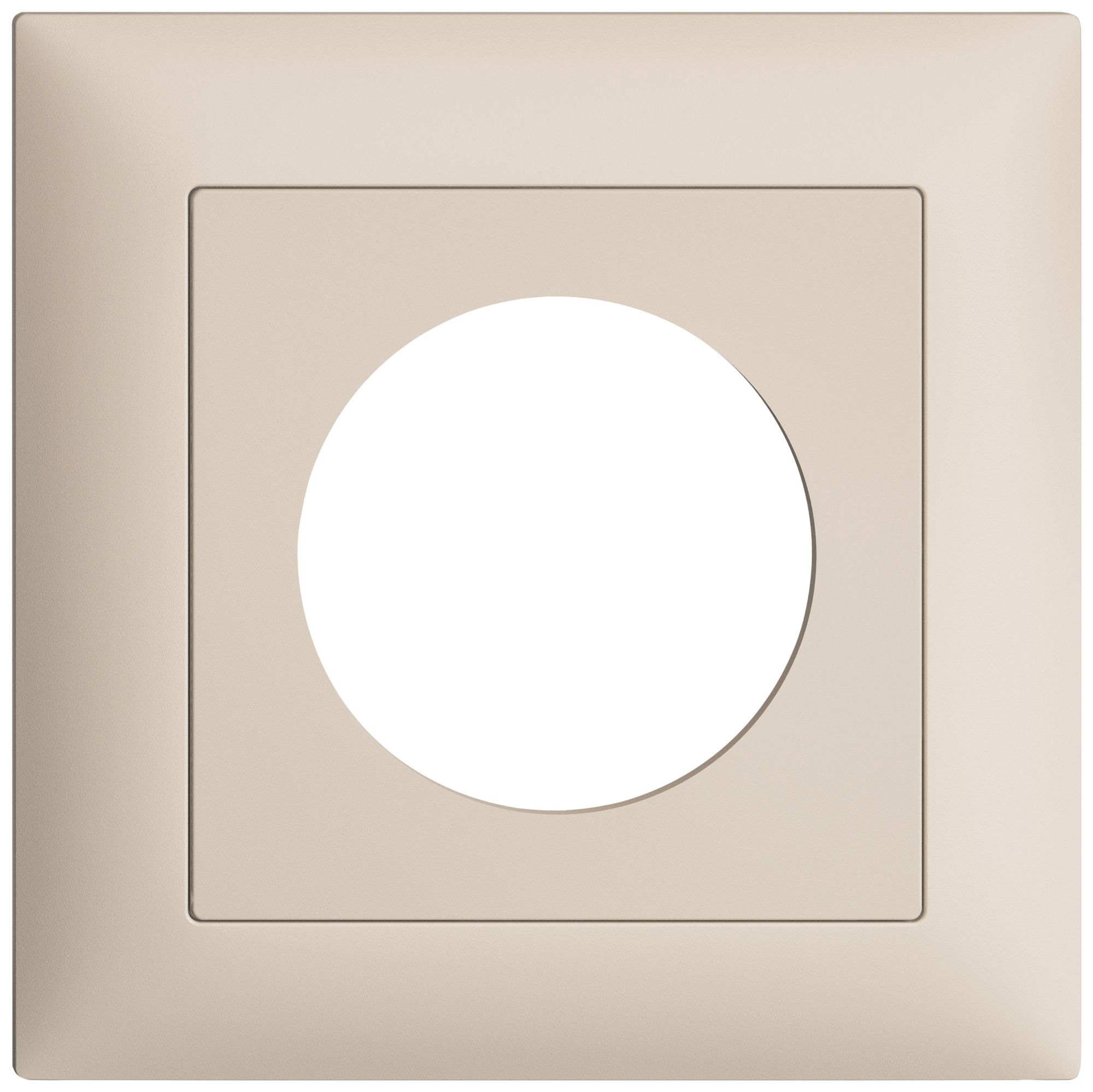 UP-Abdeckset EDIZIOdue Thermostat 88×88×7mm crema IP20