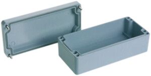 Boîtier AP PEs 160×75×55mm, gris clair, IP65, Lithos Woertz