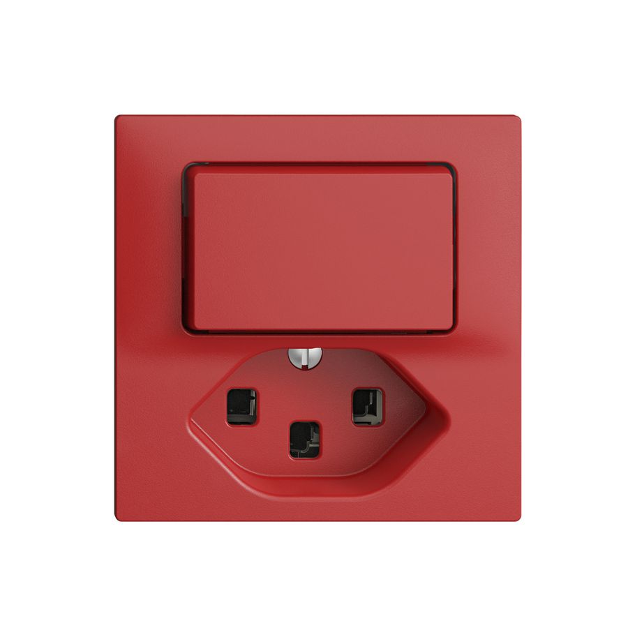 Combinazione 3/1L+T23 16A EDIZIOdue berry