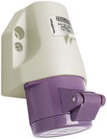 Prise murale AP NORVO 2L 16A 24V violet