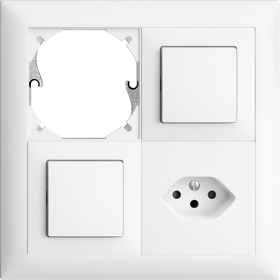 Combinaison ENC Edue 2×2, Place vide + Inter + Inter + T13 bc