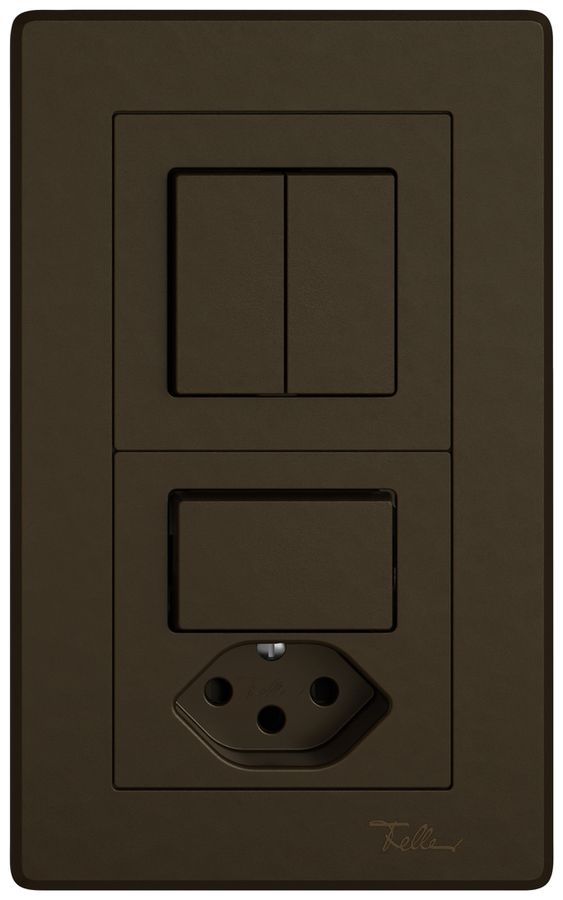 Combinazione INC EDIZIO.liv SNAPFIX® 2×1 156×96mm sch 1/3+3/1L+sch 3/1L+T13 ma