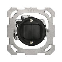 UP-Druckschalter 1/3+3/1L schwarz FH