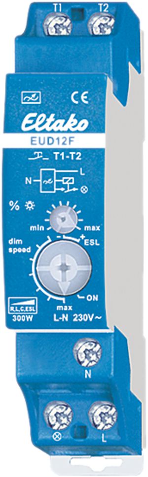 REG-Ferndimmer Eltako 300W EUD12F