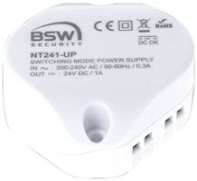 Alimentazione a commutazione INS BSW NT241-UP IN:200…240VAC, OUT:24VDC/1A
