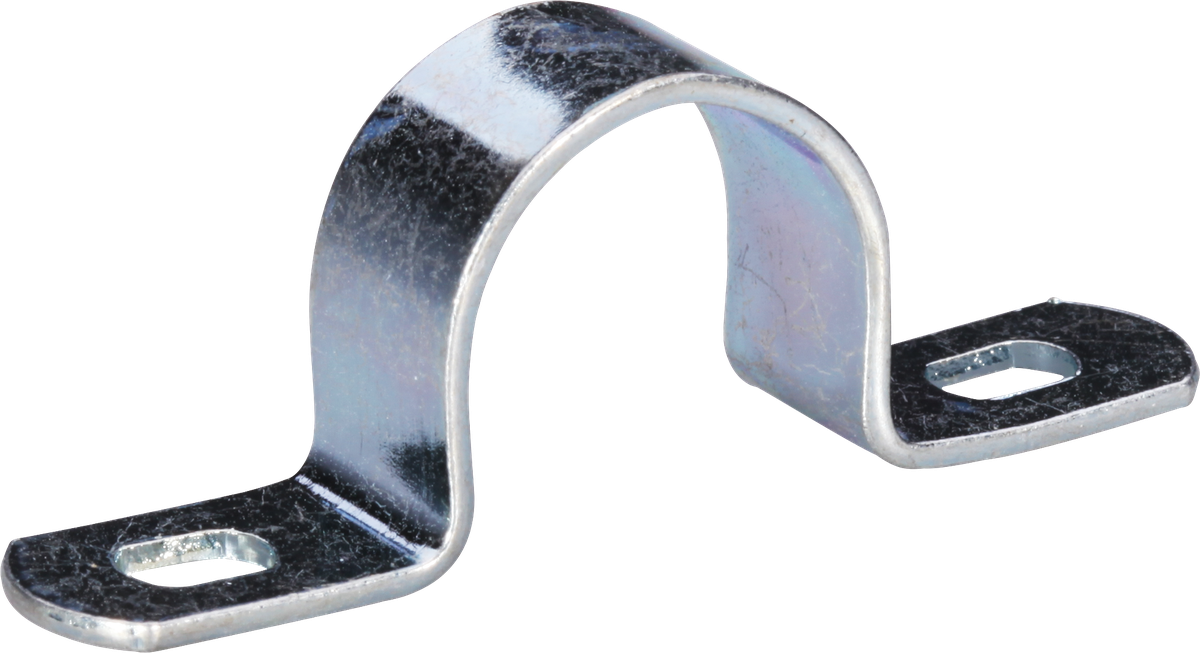 Brida 2 viti per TA M16 ferro zinc./prom.