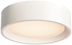 LED-Deckenleuchte SLV PLASTRA, 15W 230V 3000K 990lm dimmbar IP20 weiss