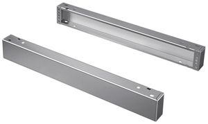 Copertura zoccolo Rittal TS 8701.000 1000×100mm ant/post acciaio affinato