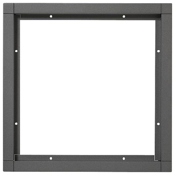 Cornice combinato Siedle, in alluminio, 231×231×15mm, grigio