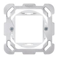 Support de fixation ENC Hager 70×70mm