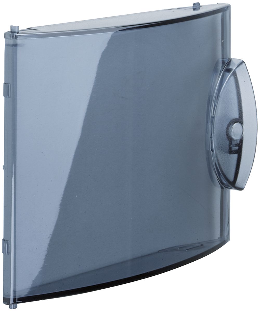 Porte Hager mini gamma 110×180mm version porte à regard gris clair pour GD104N