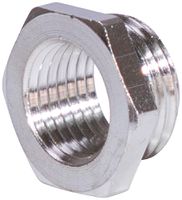 Reduktion 6-kant PG36 aussen/29 innen Messing vernickelt