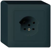 AP-Steckdose kallysto T15 schwarz Schraubklemme