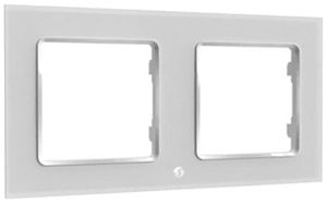 Cadre de recouvrement Shelly Wall Frame 2 160×80mm blanc