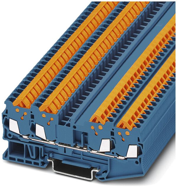 Reihenklemme 0.25…1.5mm² blau Schnellanschluss QTC 1.5-QUATTRO BU