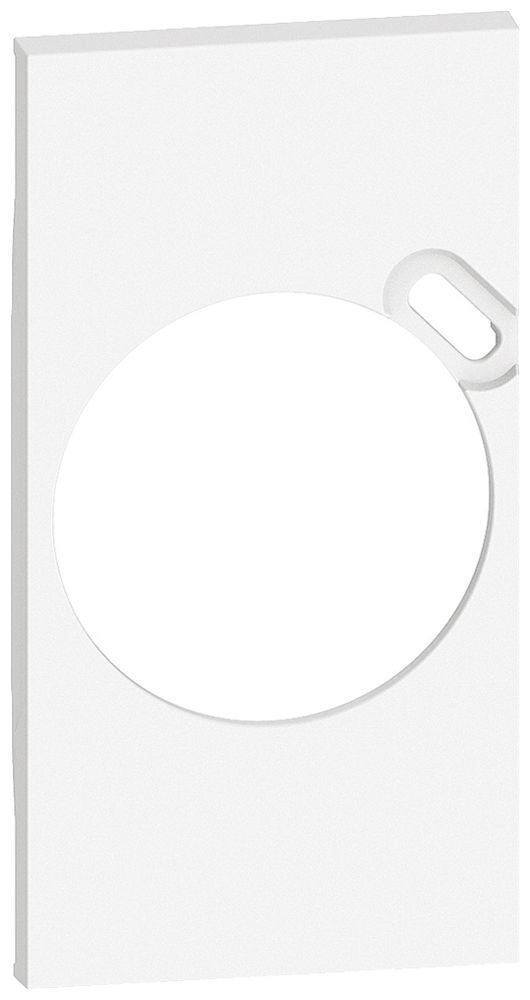 Cache Living Now 2 modules pour prise FR avec USB blanc