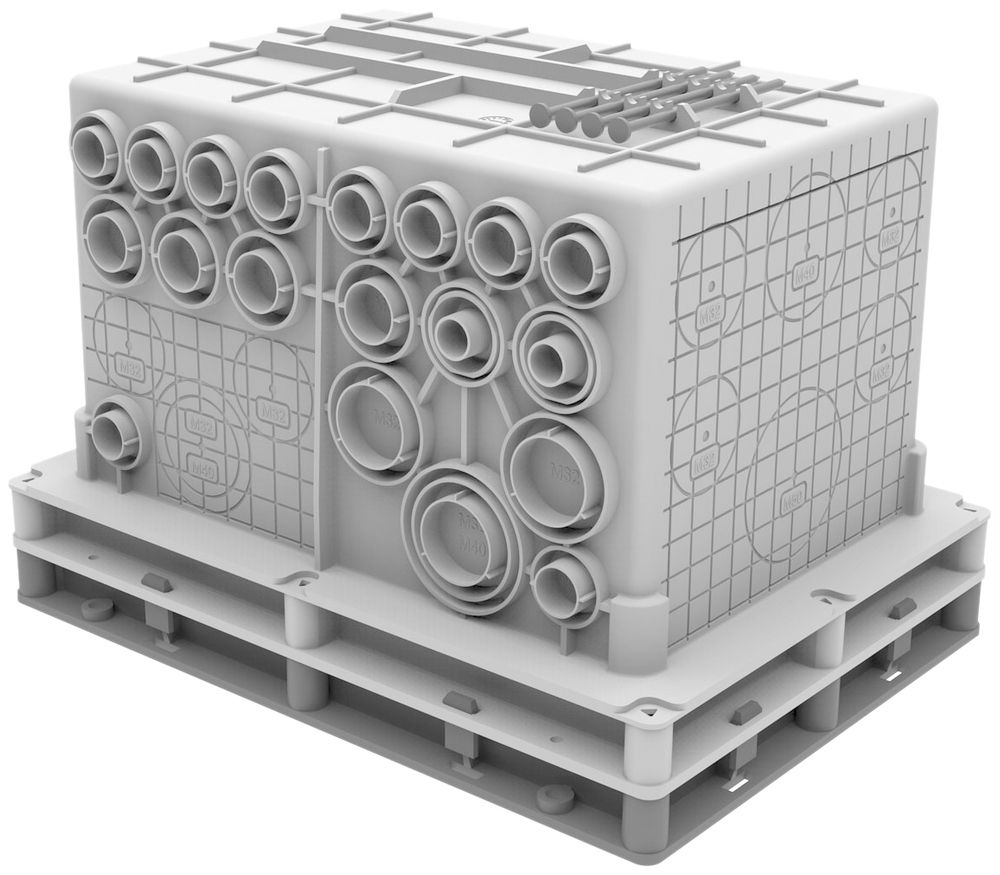 Scatola per casseforme INC Multibox Compact tipo A 250×180×172mm