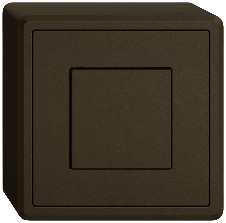 AP-Druckschalter EDIZIO.liv Wiser SNAPFIX® 1 Taste WLAN br