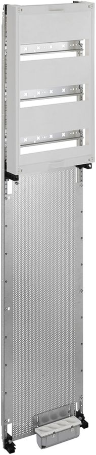 Travée média Hager univers pour ENC 8-rangées 3 rangées modulaires 250×1200mm