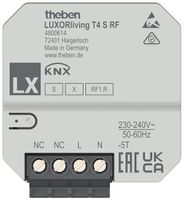 Modulo ampliamento KNX INC Theben LUXORliving T4 S RF 4-canale