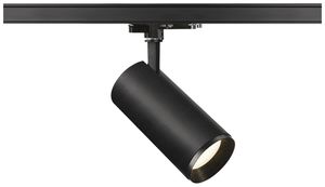 LED-Spot SLV 3~ NUMINOS L DALI 28W 2675lm 4000K 24° Ø100×213mm schwarz
