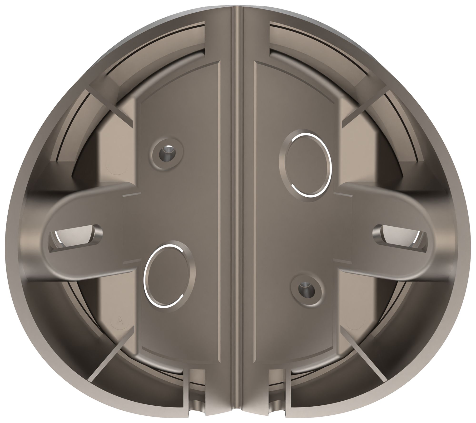 Montageadapter ABB Busch-Wächter PRO Edelstahl