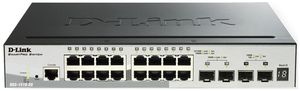 Switch D-Link DGS-1510-20/E, 20-port smart managed Layer2/3 Gigabit