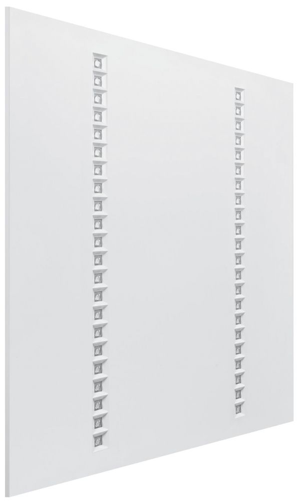 EB-LED-Deckenleuchte IndiviLED 600, 33W/3000K DALI 600mm weiss