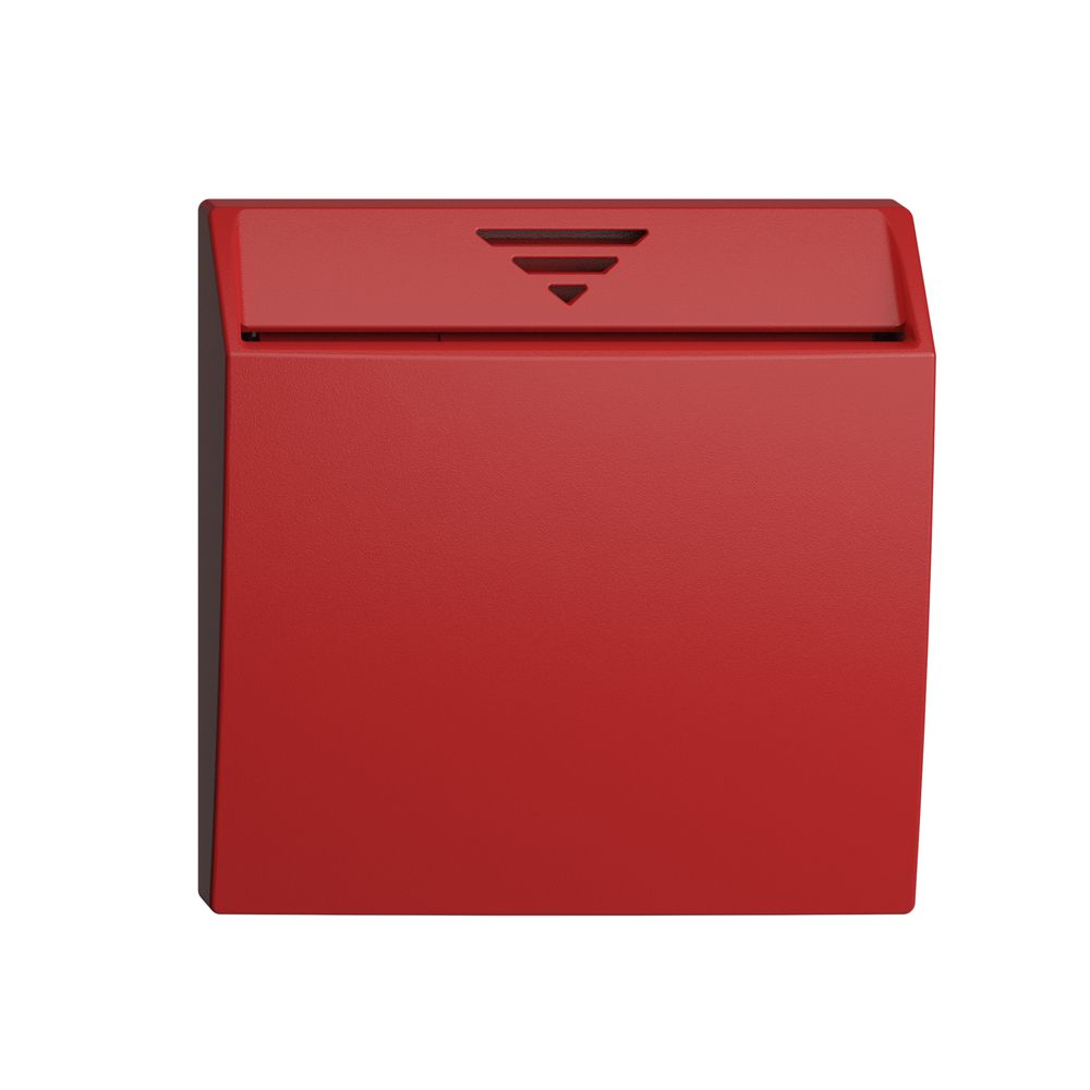 Frontset EDIZIOdue berry 60×60mm zu Hotelcard 230VAC