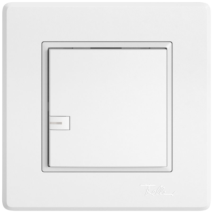 UP-Universaltaster EDIZIO.liv UNI SNAPFIX® m.LED RGB 1× 1-Tbed.ws