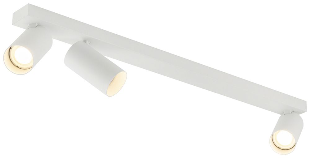 Deckenleuchte SLV KAMI GU10 3×0…10W 700×125mm weiss