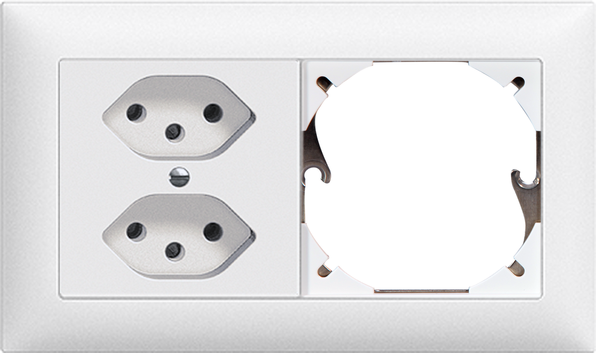 UP-Kombination Edue 1x2, 2×T13 + Leer ws