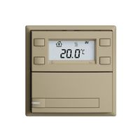 Pulsante RTH INC KNX 1×EDIZIOdue F sand, con carta+LED RGB