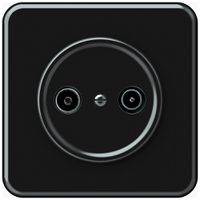 Presa antenna INC TV-R origin presa terminale 10.5dB 2.7dB nero