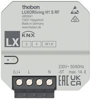 UP-Funk-Heizungsaktor KNX Theben LUXORliving H1 S RF 1-Kanal